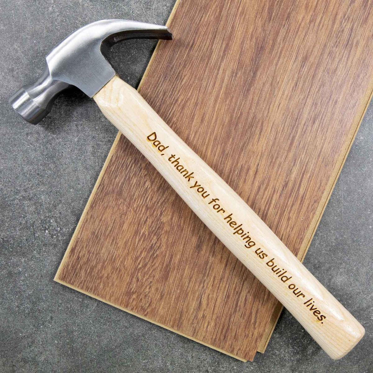 Engraved Bridal Party Wooden Hammer Gift | Personalised Favours