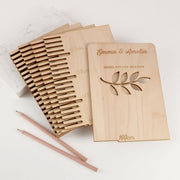 Personalised Engraved Wooden Beyond Measure Height Chart with Pencils