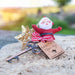 Customised Santa's magic Key Bottle Opener and Engraved Wooden Christmas Tag Present