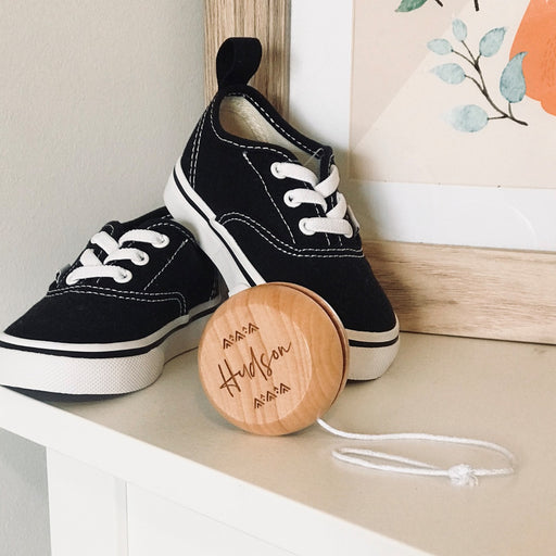 Personalised Engraved Wooden Paige Boy Yoyo