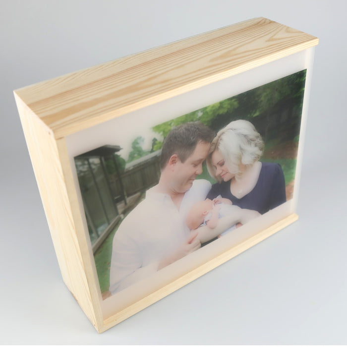 Full Colour Photo Printed Baby Family Keepsake Box Gift