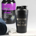 Father's Day 600ml Stainless Steel Black Protein Shaker Present