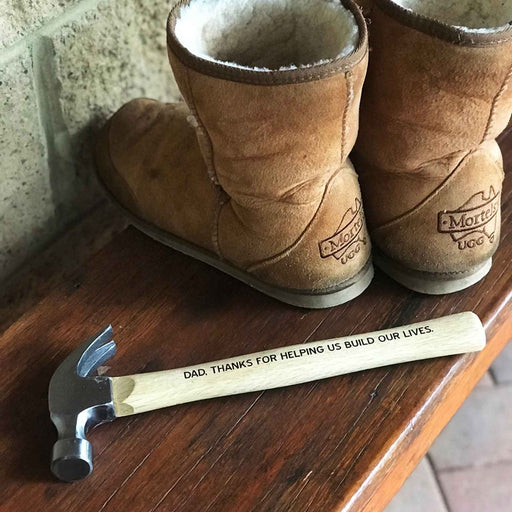 Personalised Engraved Father's Day Hammer Present