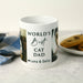 Customised Father's Day "World's Best Cat Dad" Photo Printed What Coffee Mug Gift