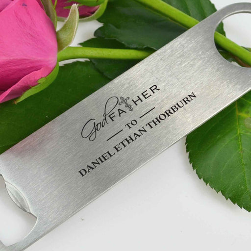 Customised Engraved Godparent's Barmate Present- You are my godfather