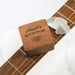 Personalised Engraved Wooden Keepsake Box with Guitar Picks