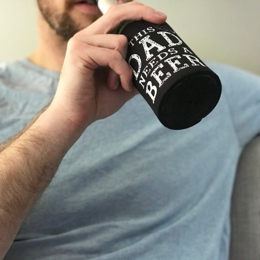 Generic Black Stubby Holder for Dad