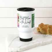 Custom Artwork Photo Printed Stainless Steel Insulated Travel Mug 440ml Mother's Day Gift