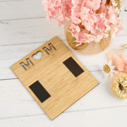 Mother’s Day Photo Printed Bamboo Card with Magnet