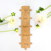 Personalised Engraved Mother’s Day Puzzle Hanger Present