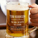 Corporate Gift Beer Mug Congratulations