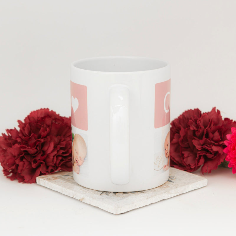Custom Printed Baby Gift Announcement Mug
