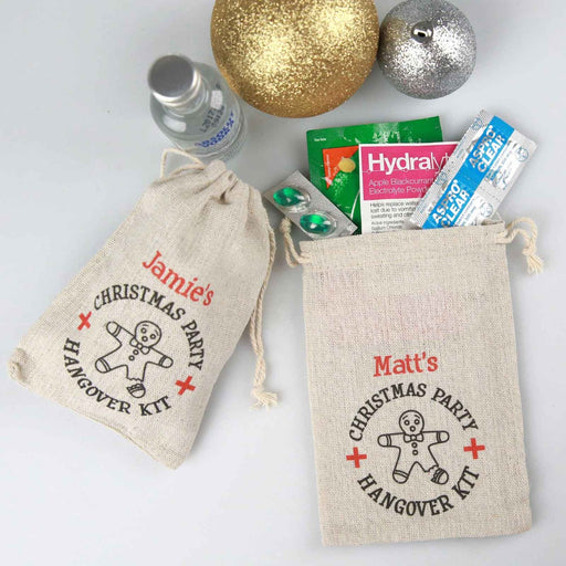Customised Colour Printed Christmas Corporate Party Hangovers Kits Present