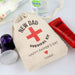 Personalised Colour Printed "Super Dad" Father's Day Survival Kits Gift Bags Present