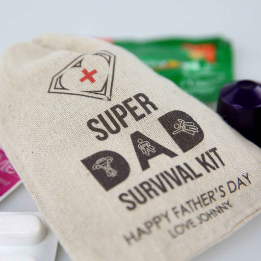 Customised Colour Printed Father's Day Survival Kits Present