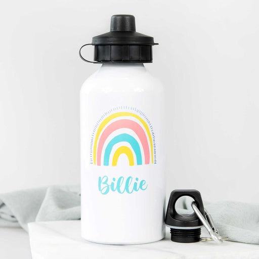 Personalised Printed Rainbow Kids Drink Bottle 500ml