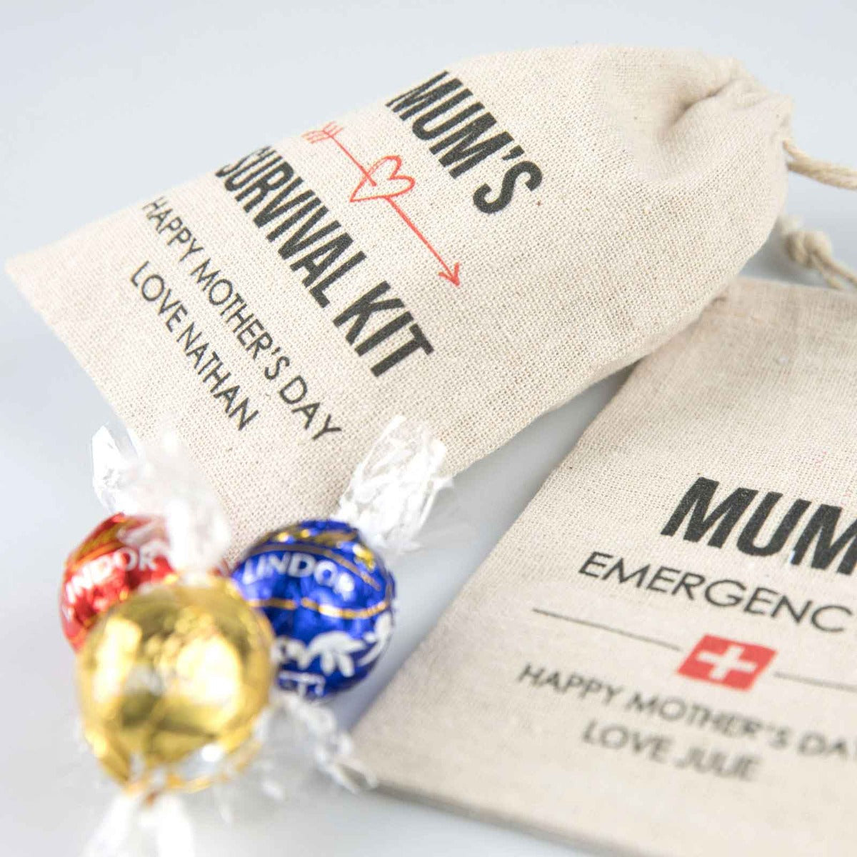 Printed Mother's Day Survival Kit | Personalised Favours