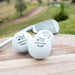 Customised Printed Bride Groom Name wedding White Golf Ball Favour